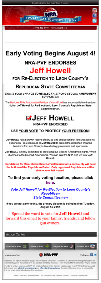 NRA-PVF Endorsement
