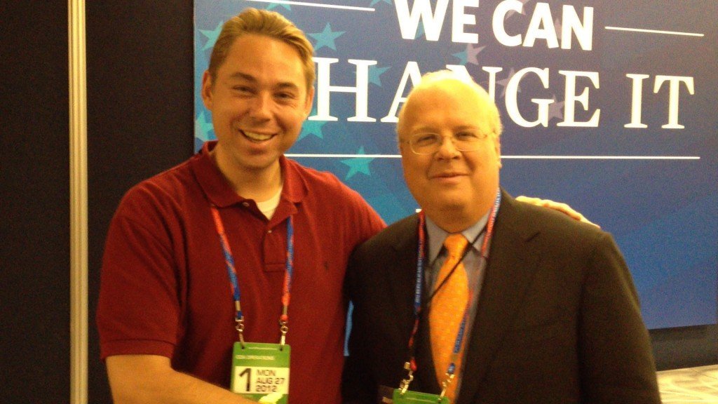 Jason Nelson and Karl Rove